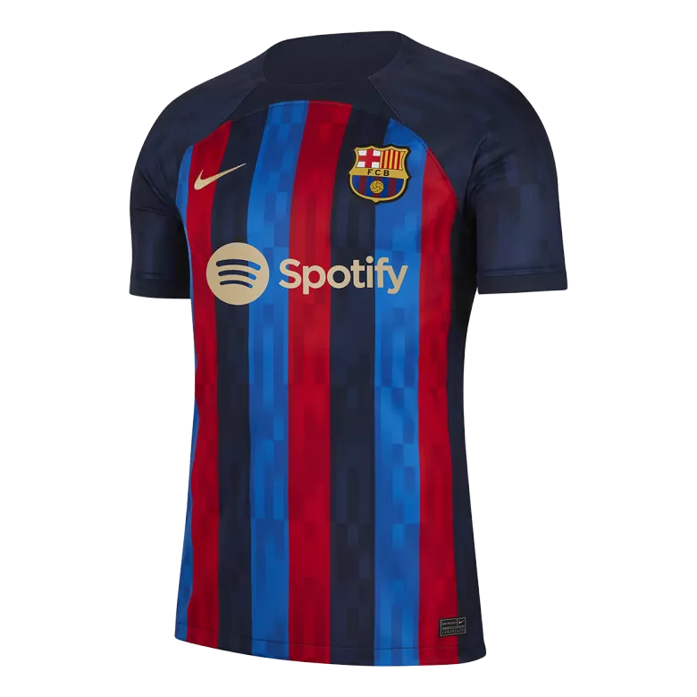 UCL Men's Replica GAVI #6 Barcelona Home Soccer Jersey Shirt 2022/23 - Pro Jersey Shop