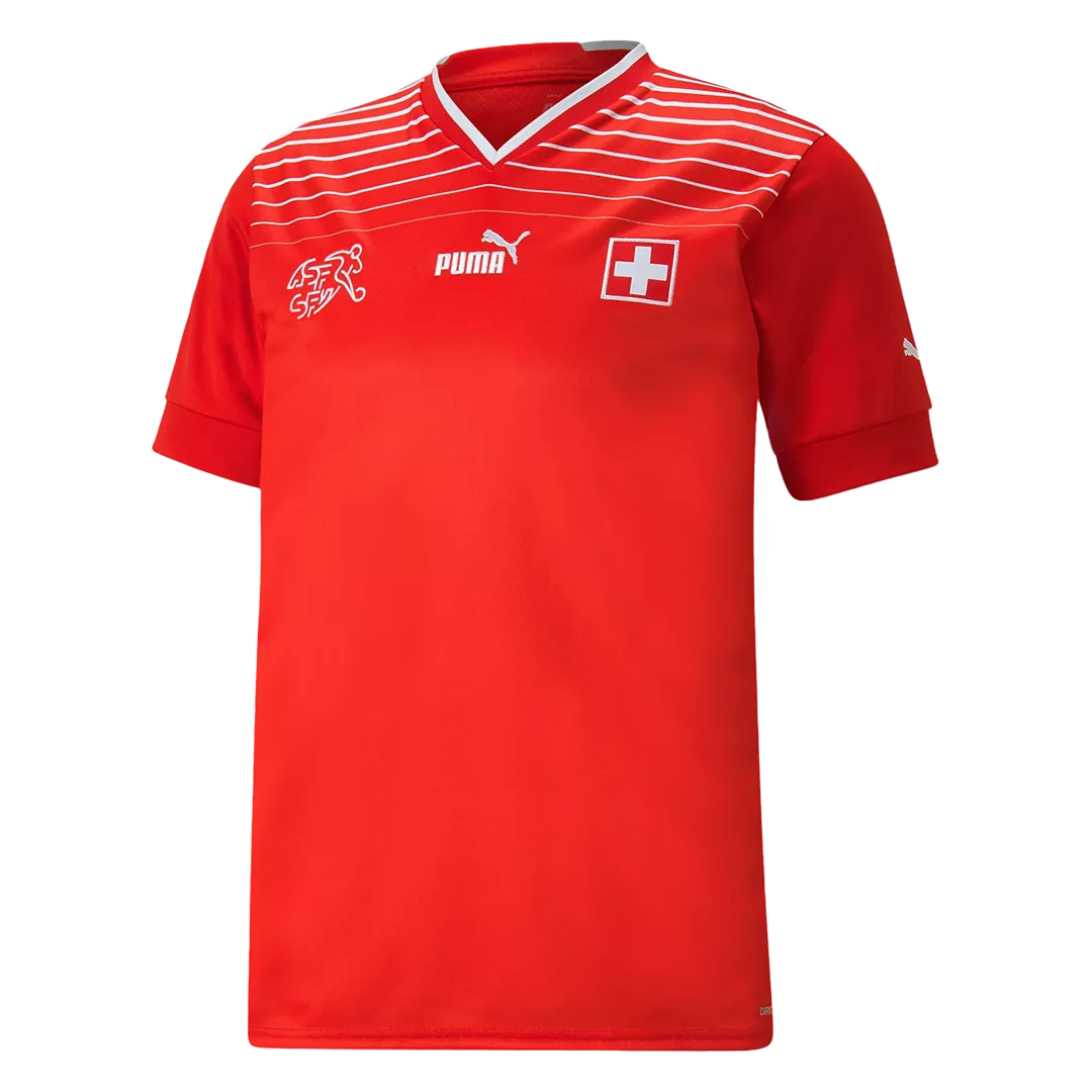 Men's Replica Switzerland Home Soccer Jersey Shirt 2022 Puma - World Cup 2022 - Pro Jersey Shop
