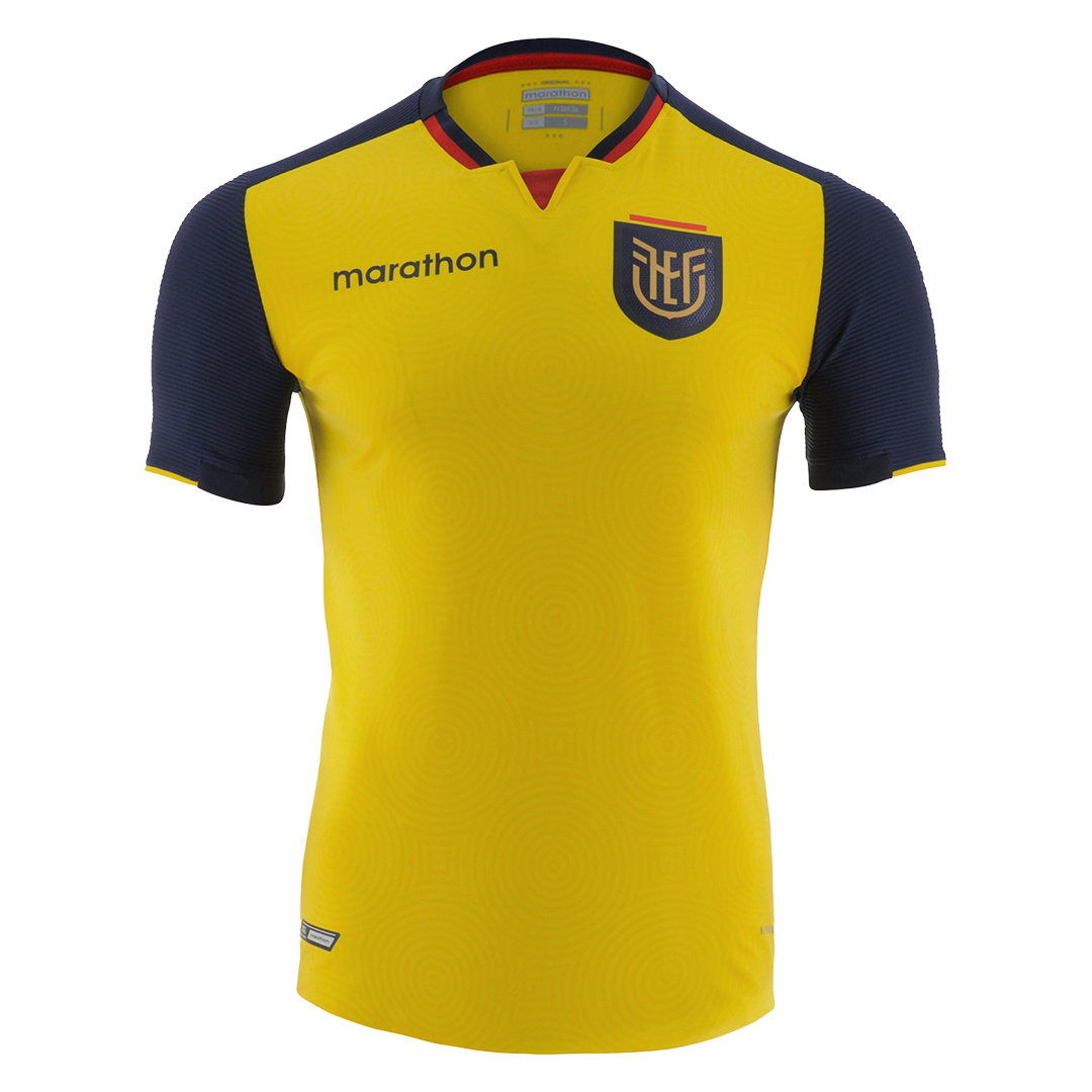 Nægte Gurgle Nogen som helst Men's Replica Ecuador Home Soccer Jersey Shirt 2020/21 Marathon | Pro Jersey  Shop