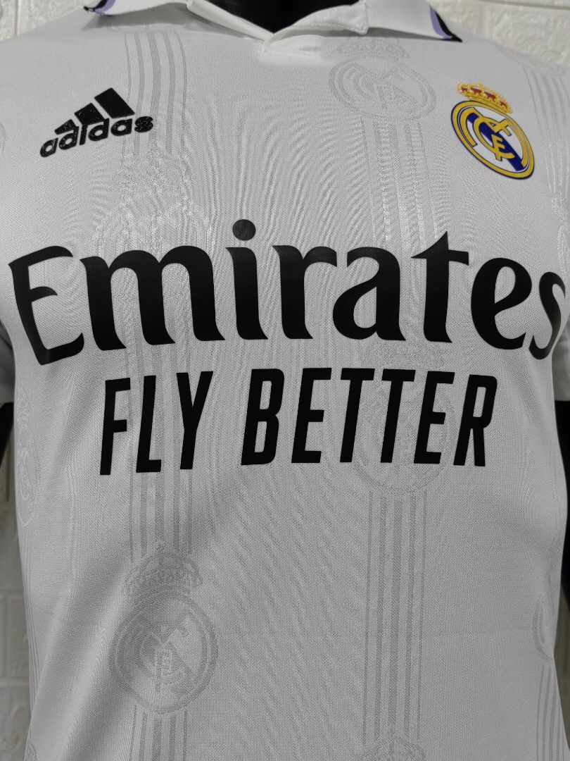 Men's Authentic Real Madrid Home Soccer Jersey Shirt 2022/23 Adidas - Pro Jersey Shop