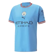 Men's Authentic Manchester City Home Soccer Jersey Shirt 2022/23 Puma - Pro Jersey Shop