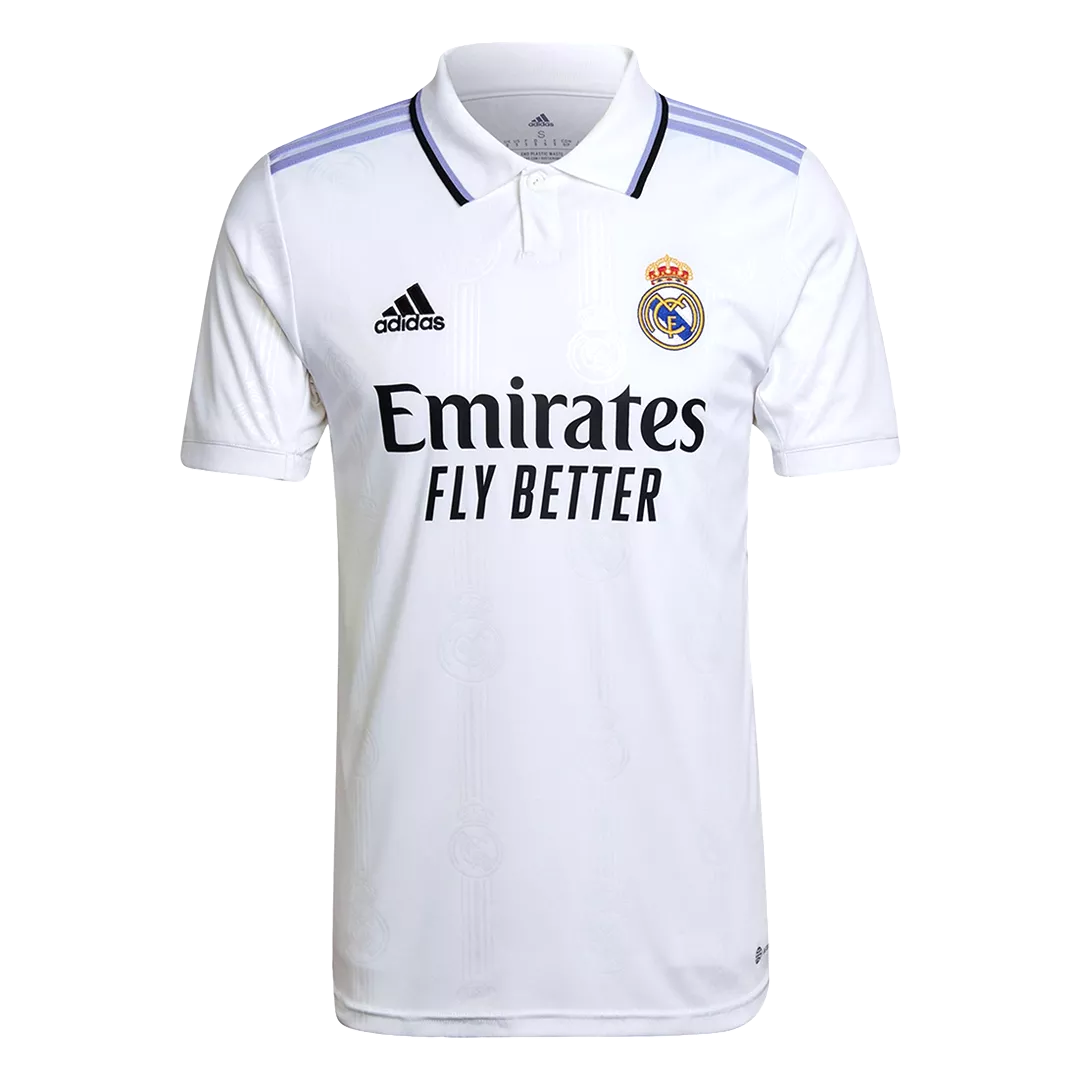 Men's Replica Vini Jr. #20 Real Madrid Home Soccer Jersey Shirt 2022/23 Adidas - Pro Jersey Shop
