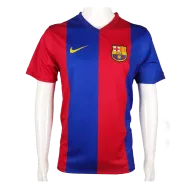UCL Men's Retro 2006/07 Barcelona Home Soccer Jersey Shirt Nike - Pro Jersey Shop
