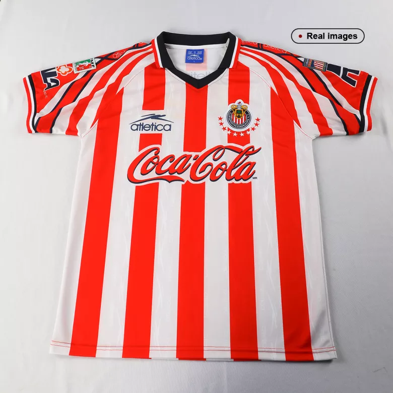 Men's Retro 1998/99 Chivas Home Soccer Jersey Shirt - Pro Jersey Shop