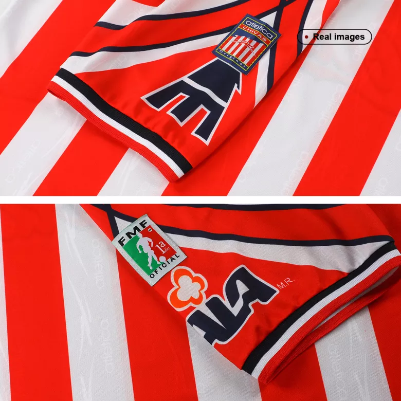 Men's Retro 1998/99 Chivas Home Soccer Jersey Shirt - Pro Jersey Shop
