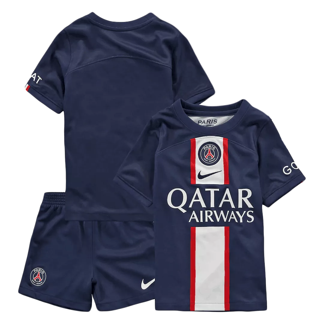 Kids PSG Home Soccer Jersey Whole Kit (Jersey+Shorts+Socks) 2022/23 Nike - Pro Jersey Shop