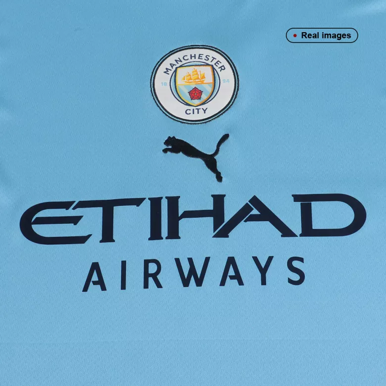 Men's Manchester City Home Soccer Jersey Shirt 2022/23 - Fan Version - Pro Jersey Shop