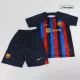 Kids Barcelona Home Soccer Jersey Whole Kit (Jersey+Shorts+Socks) 2022/23 - Pro Jersey Shop