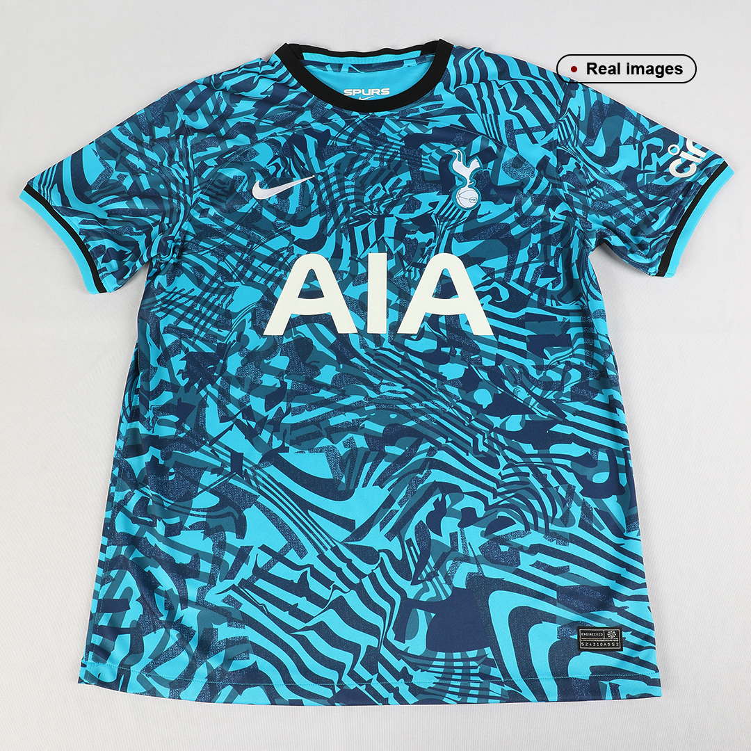 Men's Replica SON #7 Tottenham Hotspur Away Soccer Jersey Shirt