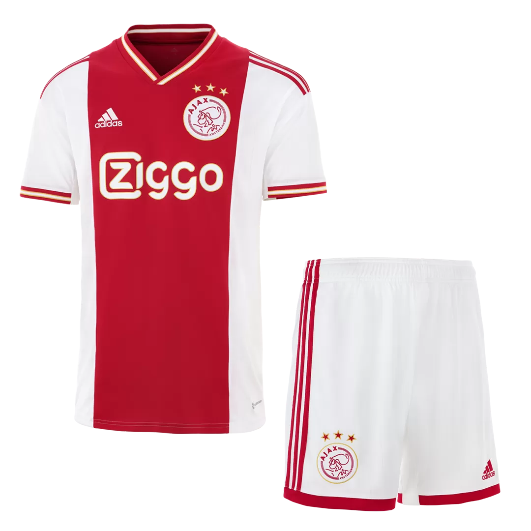 Men's Replica Ajax Home Soccer Kit 2022/23 Adidas | Pro Jersey