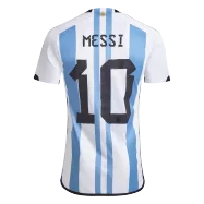 Men's Replica Messi #10 Argentina Home Soccer Jersey Shirt 2022 Adidas - World Cup 2022 - Pro Jersey Shop