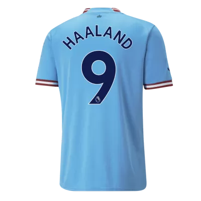 Men's HAALAND #9 Manchester City Home Soccer Jersey Shirt 2022/23 - Fan Version - Pro Jersey Shop