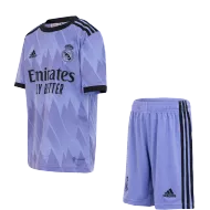 Kids Real Madrid Away Soccer Jersey Kit (Jersey+Shorts) 2022/23 Adidas - Pro Jersey Shop