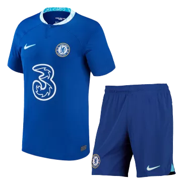 Men's Replica Chelsea Home Soccer Jersey Kit (Jersey+Shorts) 2022/23 Nike - Pro Jersey Shop