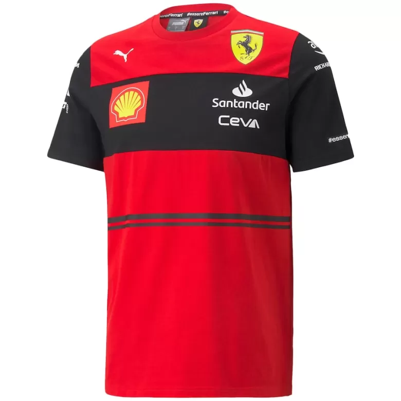 Scuderia Ferrari  F1 Racing Team T-Shirt Red 2022 - Pro Jersey Shop