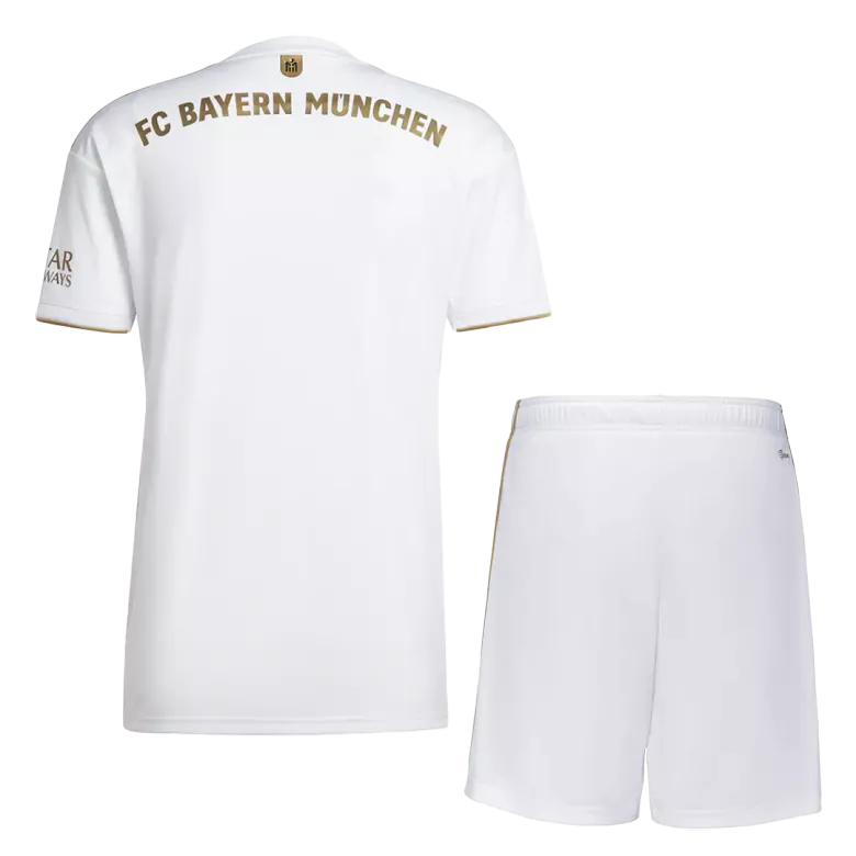 Men's Replica Bayern Munich Away Soccer Jersey Kit (Jersey+Shorts) 2022/23 - Pro Jersey Shop