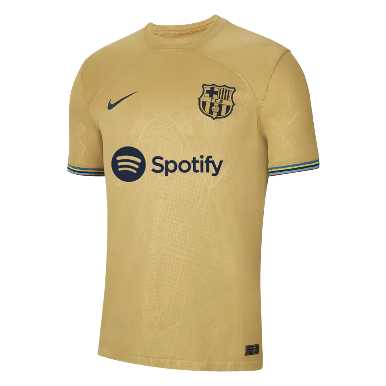 Men's Replica LEWANDOWSKI #9 Barcelona Away Soccer Jersey Shirt 2022/23 - Pro Jersey Shop