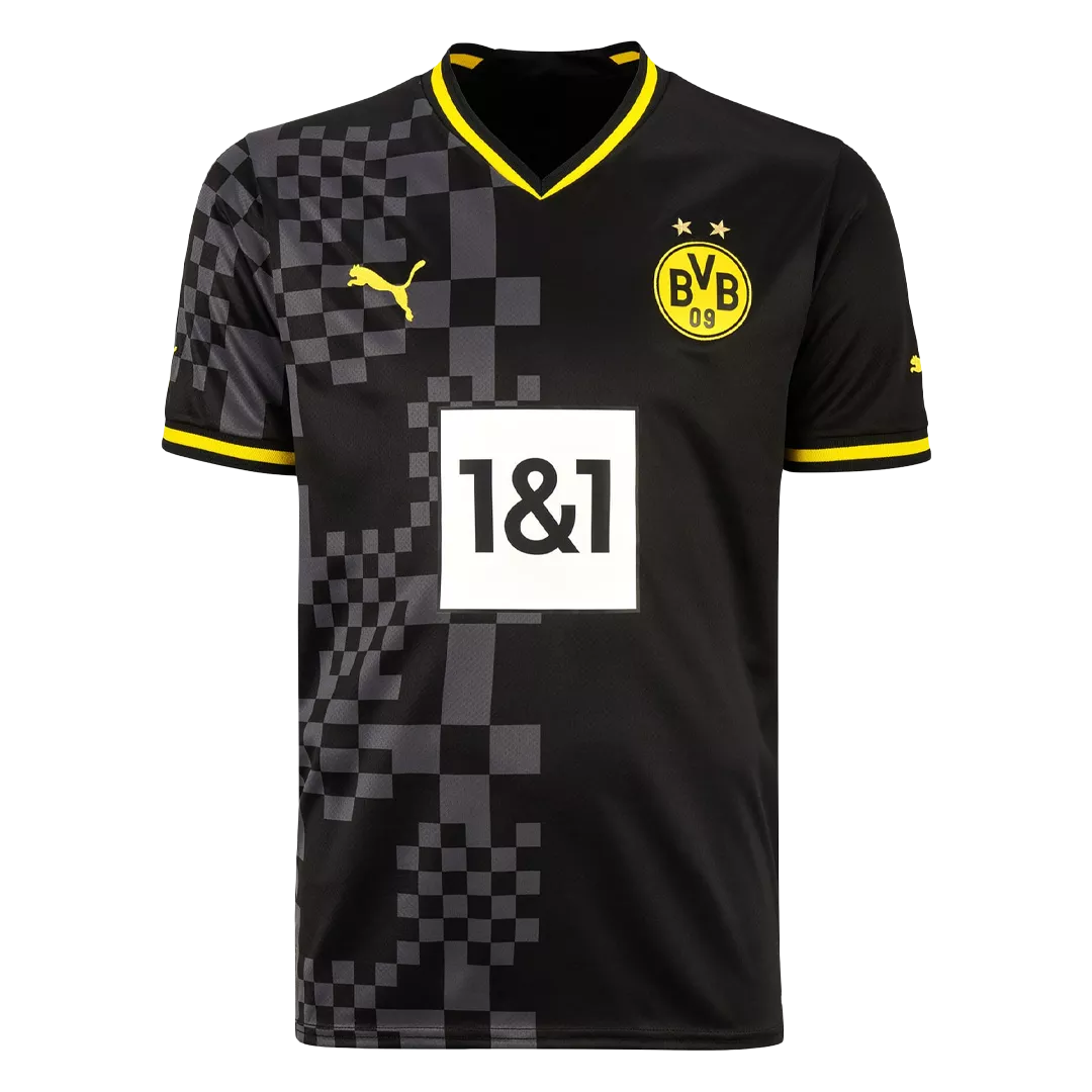 Geheim video Clip vlinder Men's Replica BELLINGHAM #22 Borussia Dortmund Away Soccer Jersey Shirt  2022/23 Puma | Pro Jersey Shop