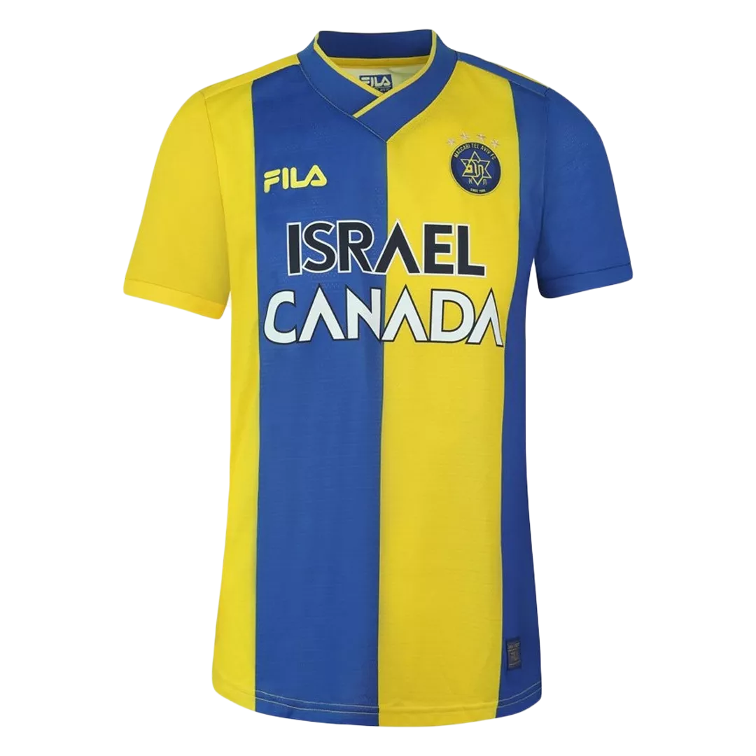 canción Eficiente carrete Men's Replica Maccabi Tel Aviv Home Soccer Jersey Shirt 2022/23 FILA | Pro  Jersey Shop