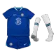 Kids Chelsea Home Soccer Jersey Whole Kit (Jersey+Shorts+Socks) 2022/23 - Pro Jersey Shop