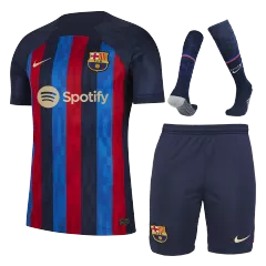 Kids Barcelona Home Soccer Jersey Whole Kit (Jersey+Shorts+Socks) 2022/23 Nike - Pro Jersey Shop
