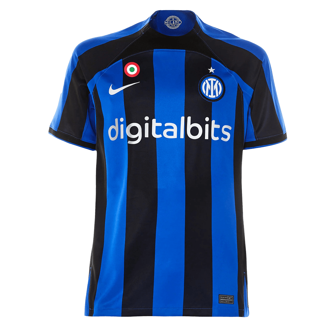 plak Lijm Eigenaardig Men's Replica Inter Milan Home Soccer Jersey Shirt 2022/23 Nike | Pro  Jersey Shop