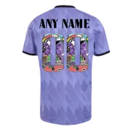 Men's Replica Real Madrid Away Custom Soccer Jersey Shirt 2022/23 Adidas - Limited Edition Purple - Pro Jersey Shop