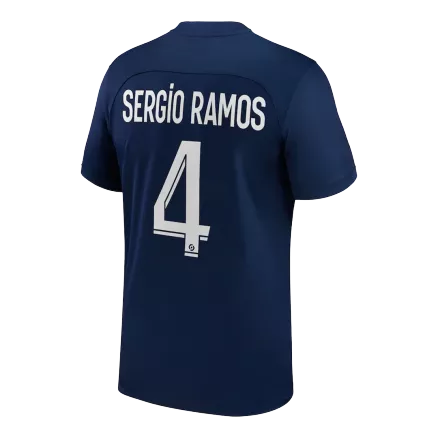 Men's SERGIO RAMOS #4 PSG Home Soccer Jersey Shirt 2022/23 - Fan Version - Pro Jersey Shop