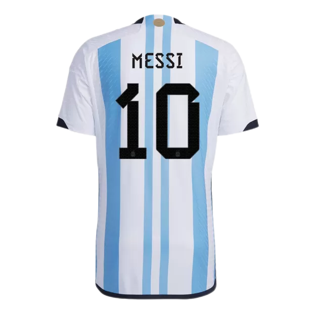Men's Authentic Messi #10 Argentina Soccer Shirt 2022 World Cup 2022 | Pro Jersey Shop