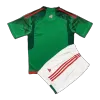 Kids Mexico Home Soccer Jersey Kit (Jersey+Shorts) 2022 - World Cup 2022 - Pro Jersey Shop