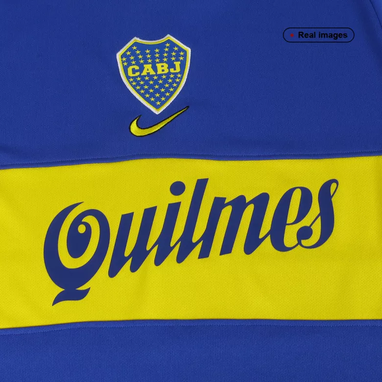 Men's Retro 2001/02 Boca Juniors Home Soccer Jersey Shirt - Pro Jersey Shop