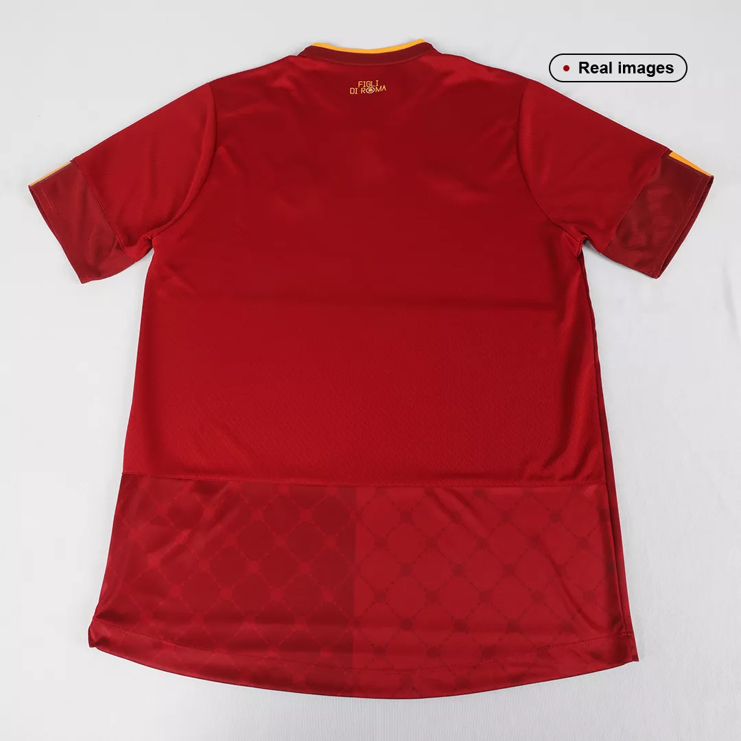 Men's Replica Roma Home Soccer Jersey Shirt 2022/23 NewBalance - Pro Jersey Shop