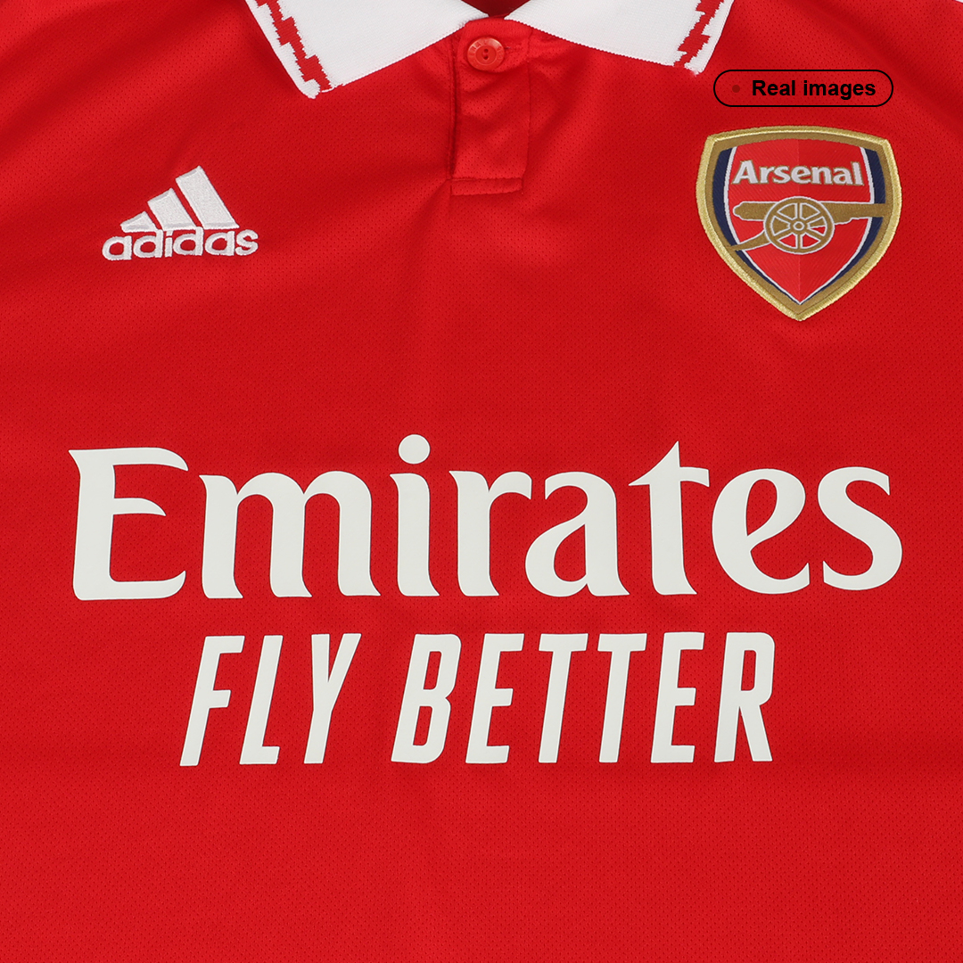 Women's adidas Gabriel Martinelli Red Arsenal 2023/24 Home Replica Player  Jersey