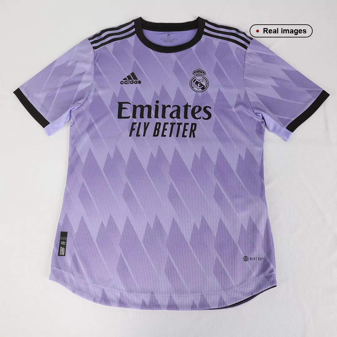 Men's Authentic Real Madrid Away Soccer Jersey Shirt 2022/23 Adidas - Pro Jersey Shop