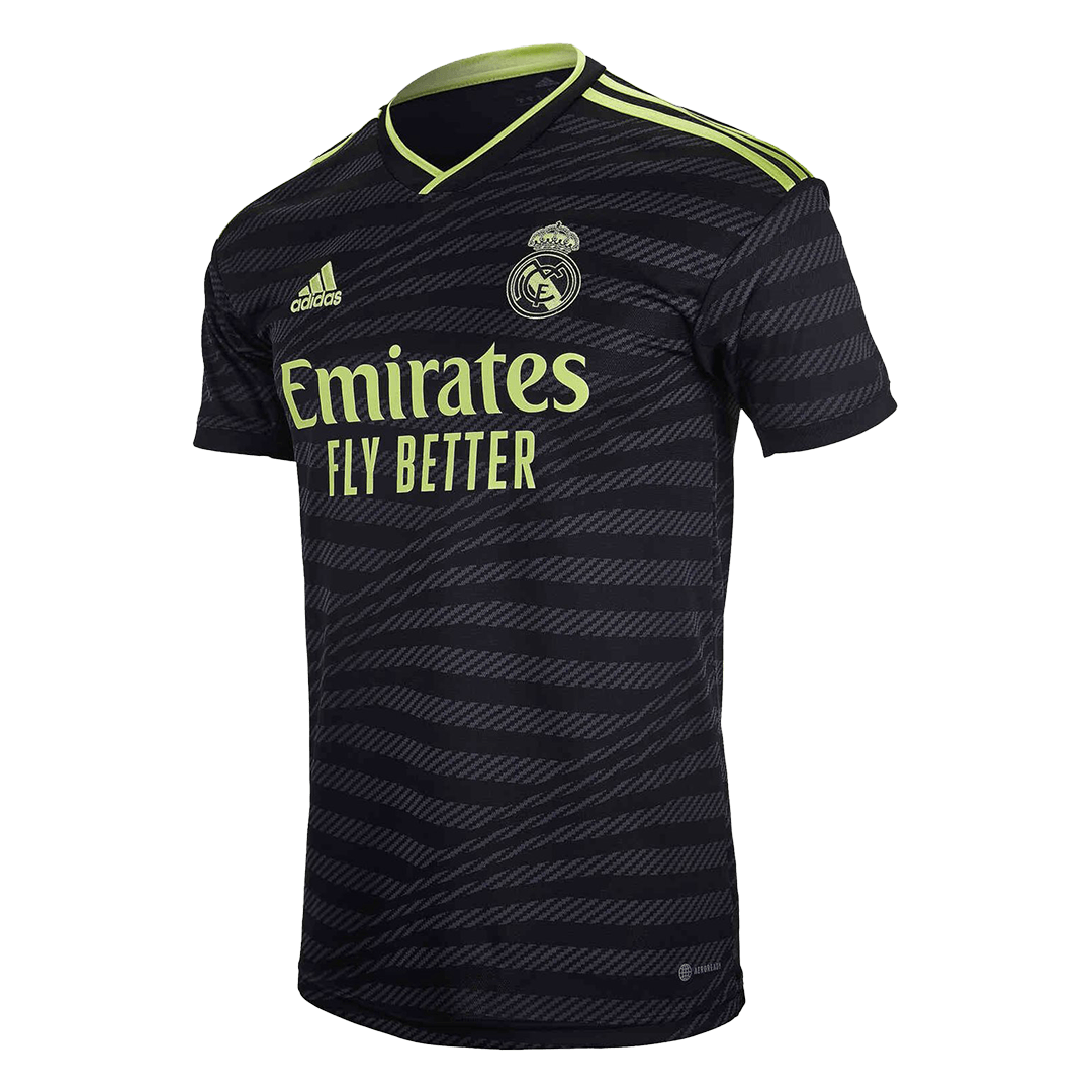 Door Kapper merknaam Men's Replica Real Madrid Third Away Soccer Jersey Shirt 2022/23 Adidas |  Pro Jersey Shop