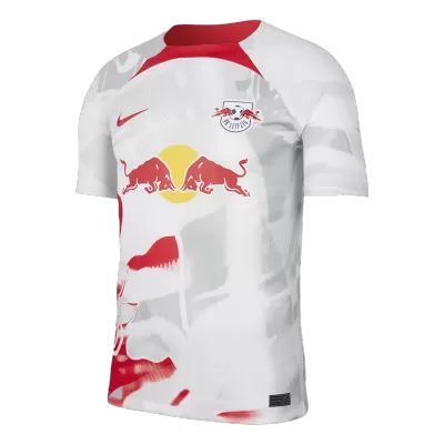 Men's RB Leipzig Home Soccer Jersey Shirt 2022/23 - Fan Version - Pro Jersey Shop