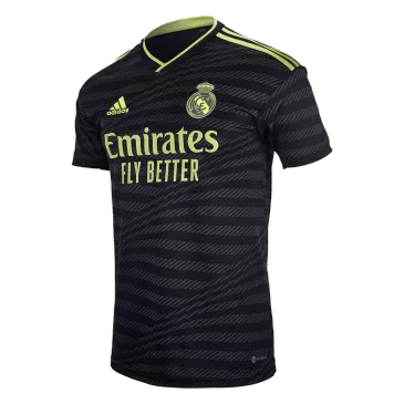 Men's Authentic Real Madrid Third Away Soccer Jersey Shirt 2022/23 Adidas - Pro Jersey Shop
