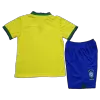 Kids Brazil Home Soccer Jersey Kit (Jersey+Shorts) 2022 - World Cup 2022 - Pro Jersey Shop