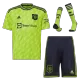 Kids Manchester United Third Away Soccer Jersey Whole Kit (Jersey+Shorts+Socks) 2022/23 - Pro Jersey Shop