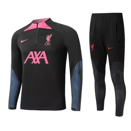 Kids Liverpool Zipper
Tracksuit Sweat Shirt Kit(Top+Pants) 2022/23 - Pro Jersey Shop