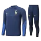 Kids's France Zipper Tracksuit Sweat Shirt Kit (Top+Trousers) 2022 - Pro Jersey Shop