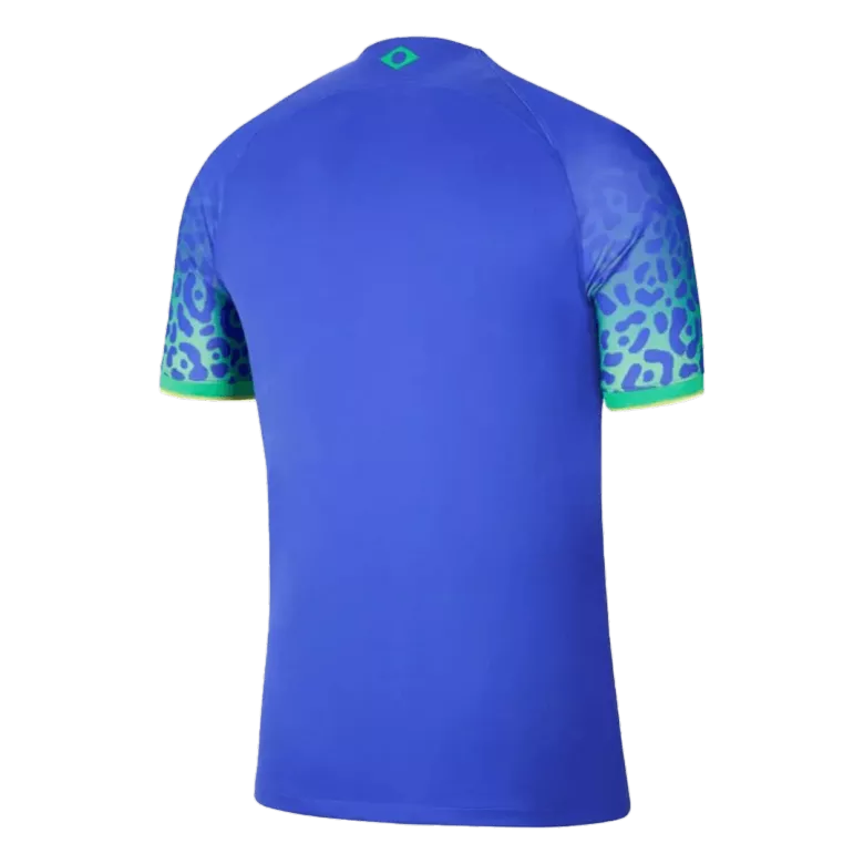 Men's Brazil Away Soccer Jersey Kit (Jersey+Shorts) 2022 - World Cup 2022 - Fan Version - Pro Jersey Shop