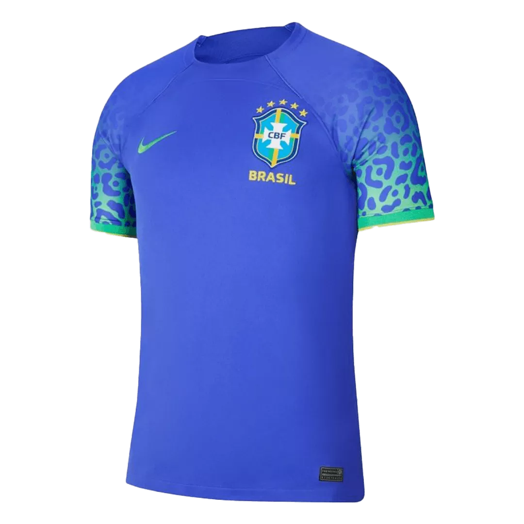 Men's Replica Brazil Away Soccer Jersey Shirt 2022 Nike - World Cup 2022 - Pro Jersey Shop