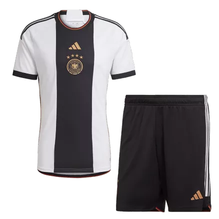 Men's Germany Home Soccer Jersey Kit (Jersey+Shorts) 2022 - World Cup 2022 - Fan Version - Pro Jersey Shop