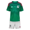 Kids Mexico Home Soccer Jersey Kit (Jersey+Shorts) 2022 - World Cup 2022 - Pro Jersey Shop