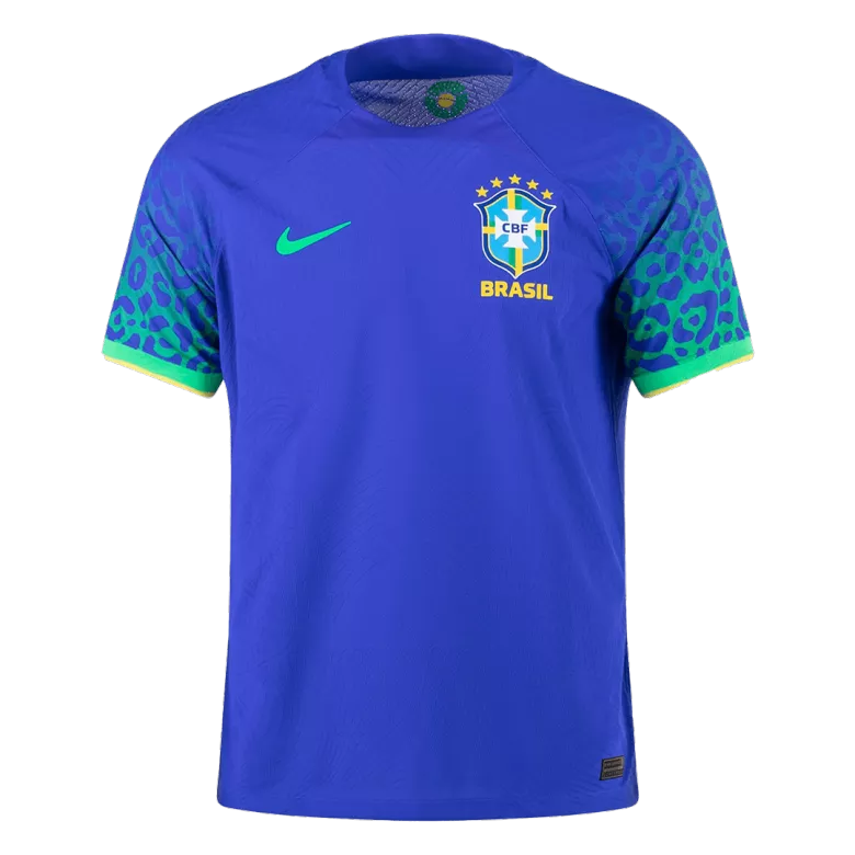 Men's Authentic Brazil Away Soccer Jersey Shirt 2022 - World Cup 2022 - Pro Jersey Shop