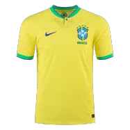Men's Authentic Brazil Home Soccer Jersey Shirt 2022 Nike - World Cup 2022 - Pro Jersey Shop