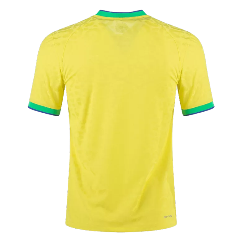 Men's Authentic Brazil Home Soccer Jersey Shirt 2022 - World Cup 2022 - Pro Jersey Shop