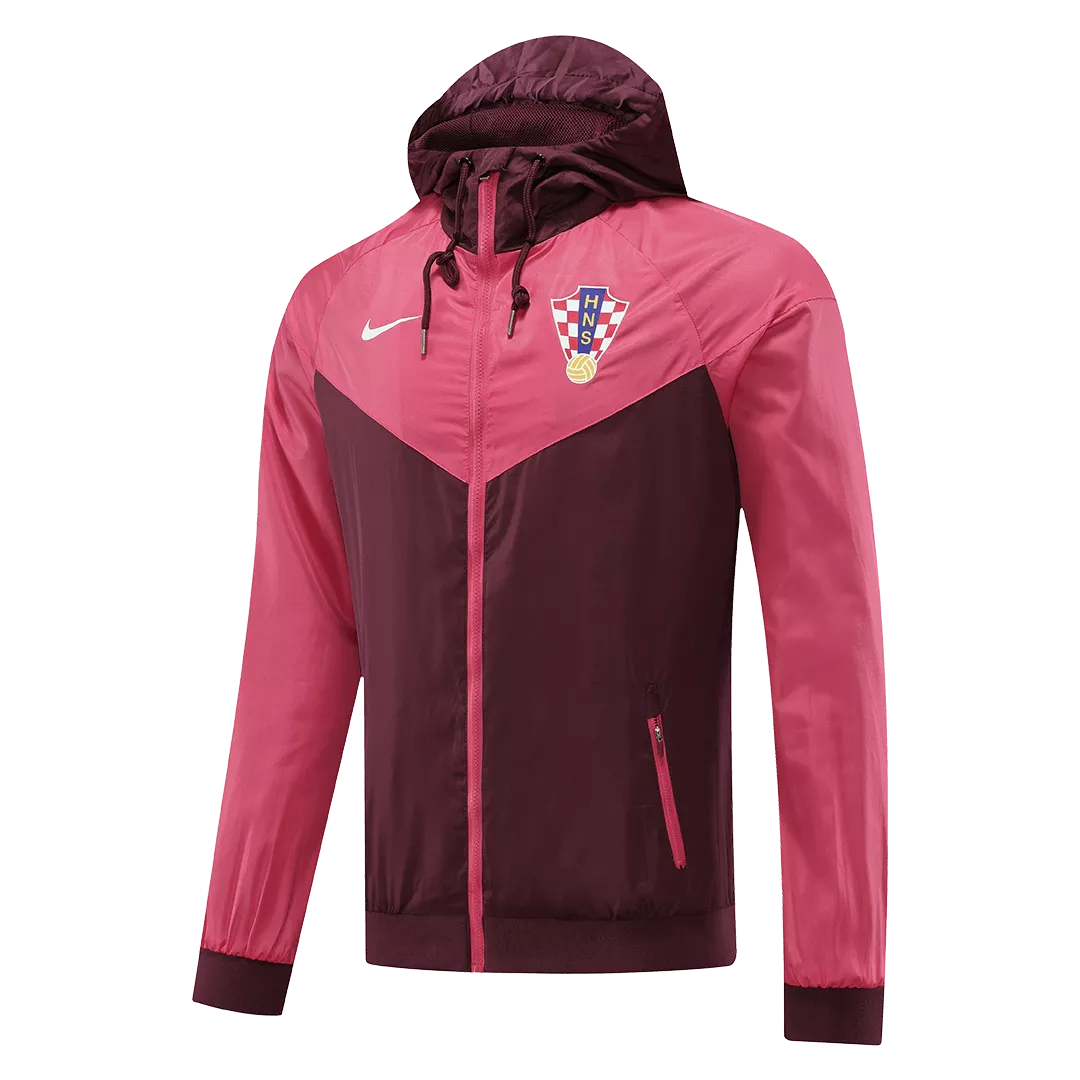 Men's Croatia Windbreaker Hoodie Jacket 2022 Nike - Pro Jersey Shop