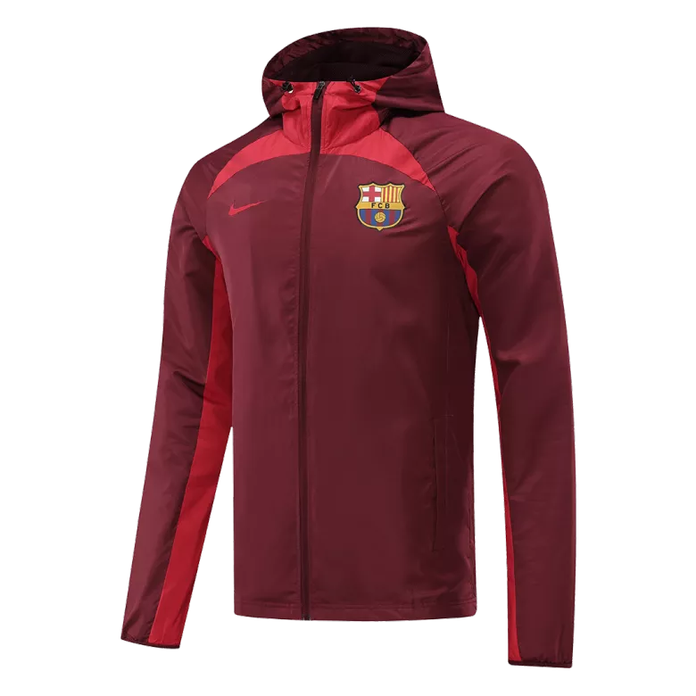 Men's Barcelona Windbreaker Hoodie Jacket 2022/23 - Pro Jersey Shop